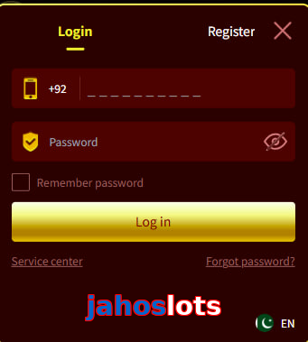 Jahoslots login preview